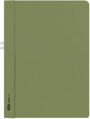 Bastone da fissaggio per blocco note A4, senza copertina anteriore, di cartone, verde, 50 pezzi
