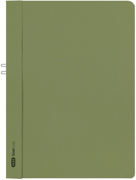 Bastone da fissaggio per blocco note A4, senza copertina anteriore, di cartone, verde, 50 pezzi