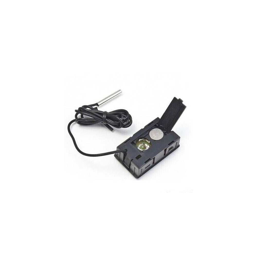 Trade Shop - Termometro Digitale Display Lcd Con Sonda Misura Temperatura Interna Ed Esterna -