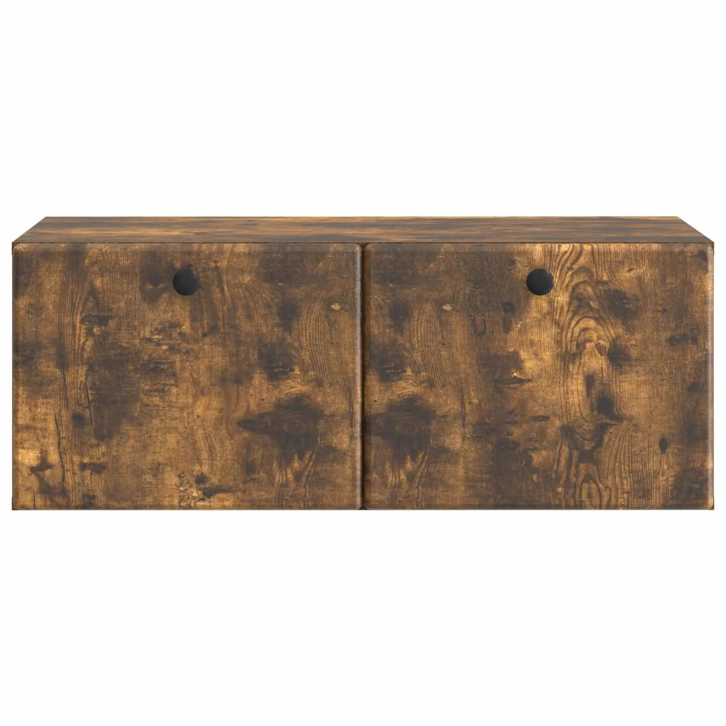 Mobile Porta TV da Muro 78,5 x 41 x 30 cm Rovere Fumo 899200