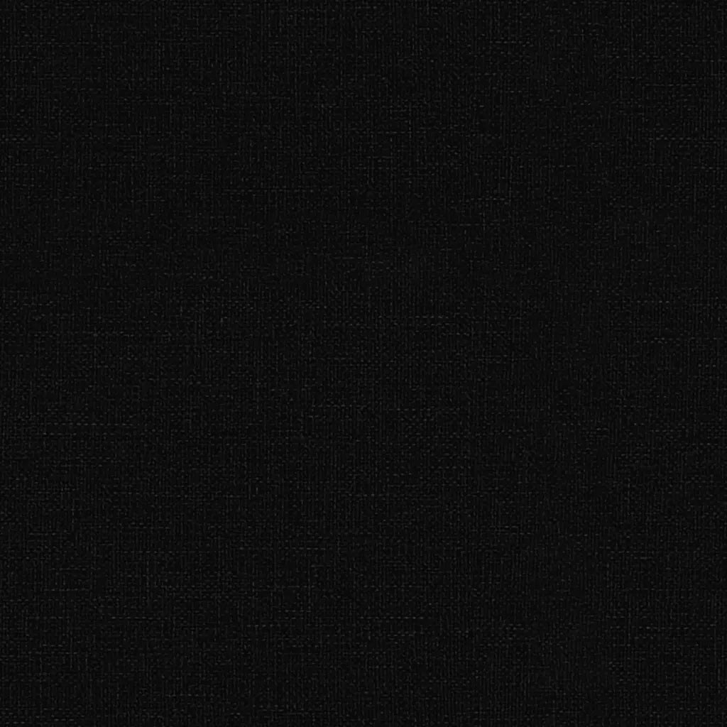 Poltrona Reclinabile in Tessuto Nero 348277