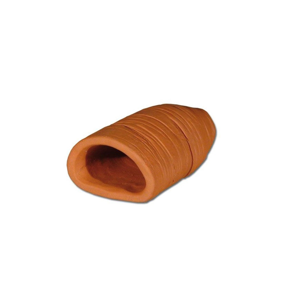 AquariumLine Decor Arredo in Terracotta Codice 26174 – Grotta per gamberetti e gamberi - Misure 10x6x5Hcm
