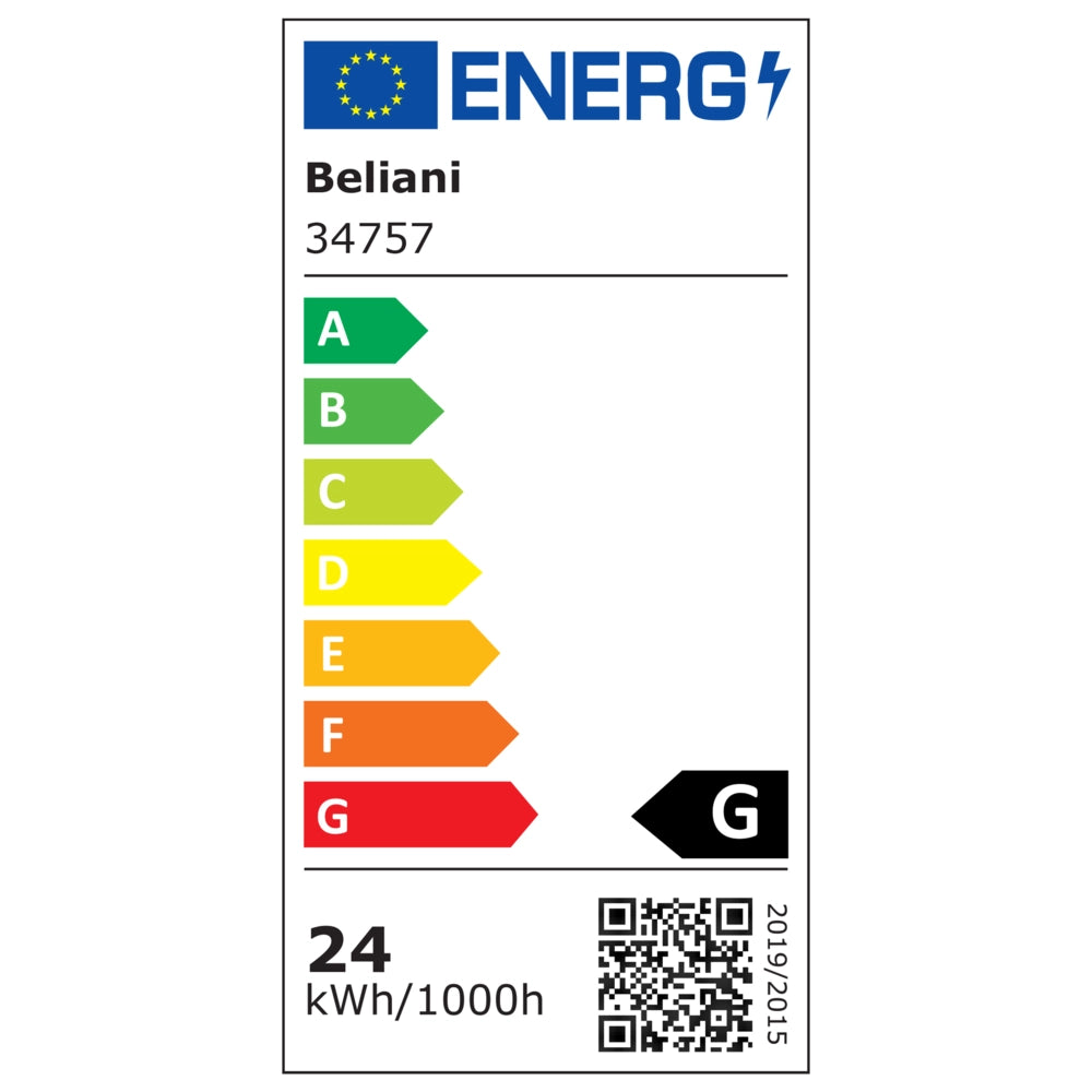 Lampada a sospensione a LED in metallo bianco con paralume acrilico aperto per l'illuminazione a sospensione