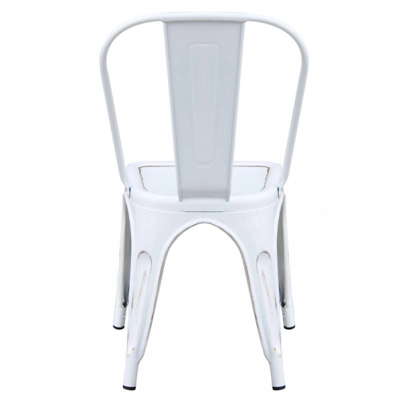SEDIA LOLA BIANCO ANTICO
