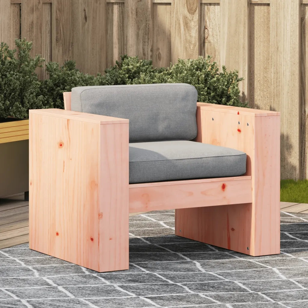 Divano da Giardino-Sofa da Giardino-Divano da esterno 79x60x62 cm in Legno Massello di Douglas
