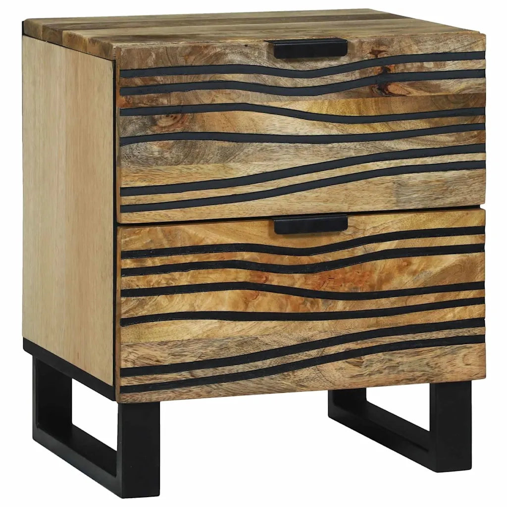 Armadio da Notte con cassetto Marrone 40 x 33 x 46 cm 4017934