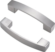 Pacco da 6 maniglie per cucina 128mm - Maniglie per cassetti in nickel sbalzato - Hardware per cassetti con tiratura della porta.
