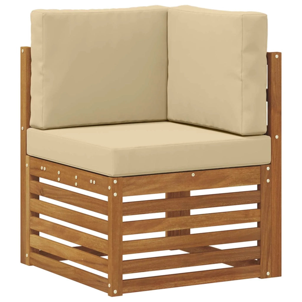 Set divani Legno di Acacia Massello 3384864