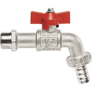 RUBINETTO A SFERA CON PORTAGOMMA A FARFALLA- 1/2  (DN 15) 15 bar /217.5psi- ITAP- pezzi 1