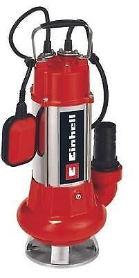 Einhell GC-DP 1340 G Pompa per Acque Scure 1300W 23000 l-h Prevalenza 10m Corpo Acciaio Inox colore Rosso