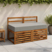 Cuscino per la seduta SOEST 100% Poliestere Grigio 944314