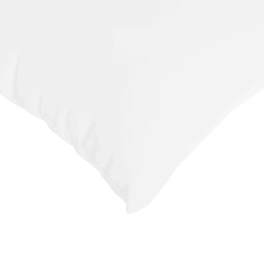 Cuscini da Divano 2 pz-Set di 2 Cuscini per Sofa Bianco 45 x 45 cm Tessuto