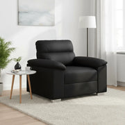 Poltrona Nera 100x81x84 cm in Similpelle 4105331