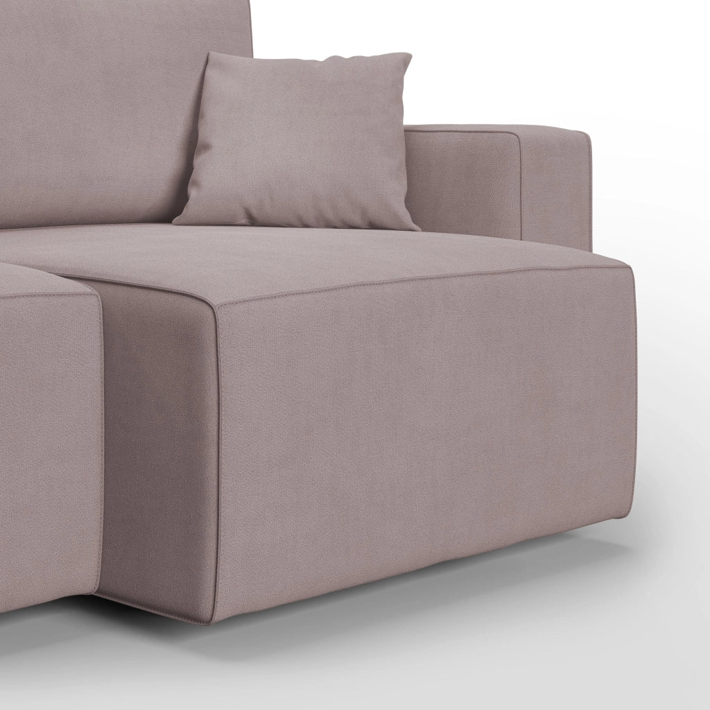 Morfeo Divano in tessuto impermeabile 215 cm rosa