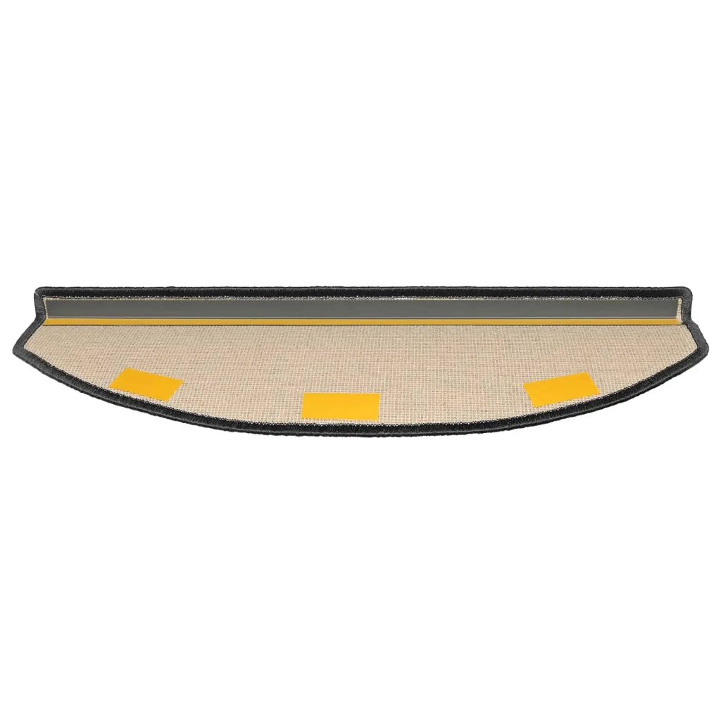 Tappetini per scale autoadesivi 15 pcs Grigio Scuro 42038636