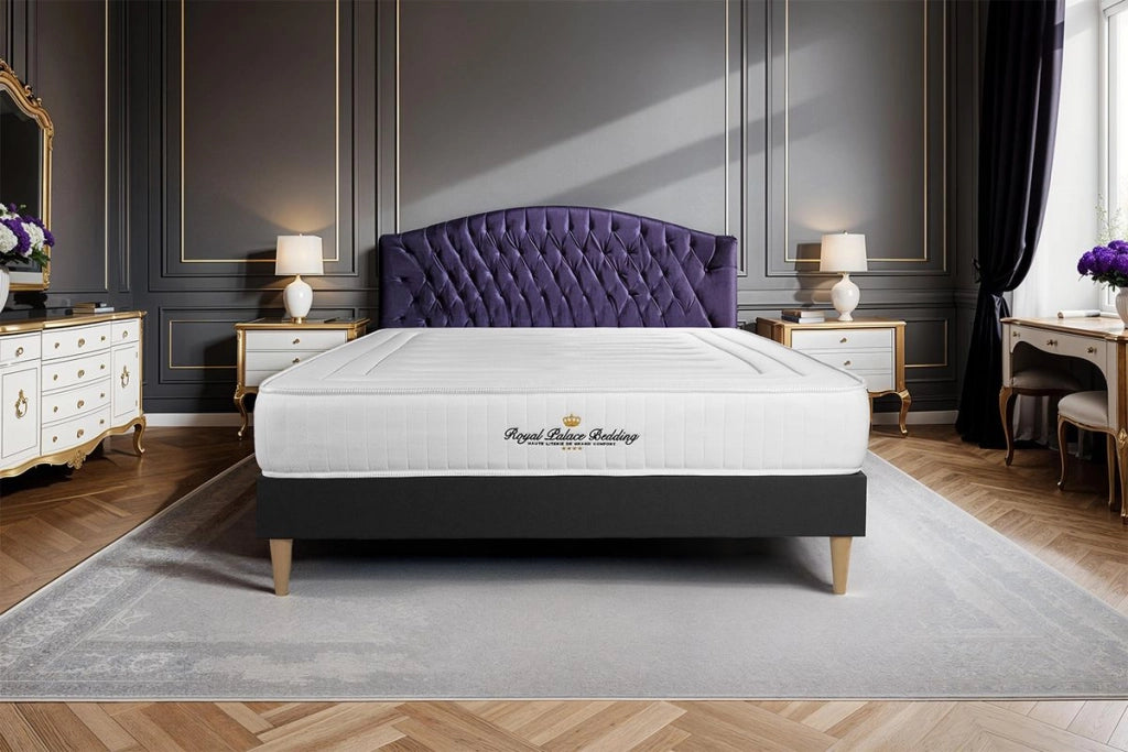 kit rete e materasso matrimoniale Nottingham 150 x 190cm - Spessore : 20cm - memory foam - rigido