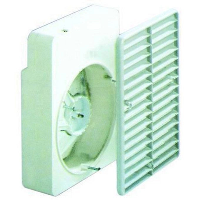 LMT 27530-10 Ventil 10-F.140 Elettroaspiratore da Finestra in Termoplastica con Apertura e Chiusura Automatica Diametro 135 mm Flusso Aria 140 m³-h colore Bianco