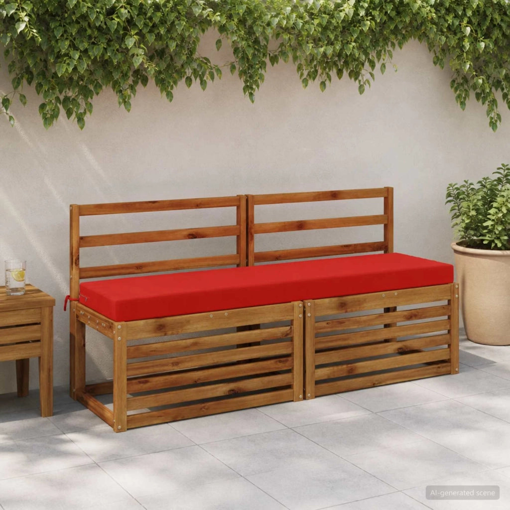 Cuscino per panchina SOEST 100% Poliestere Rosso 949826