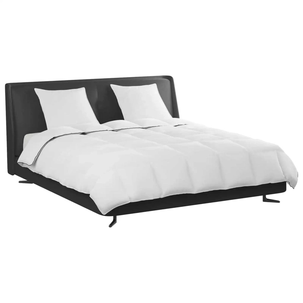 Duvet Invernale con cuscino 3 pcs Bianco Piuma d'anatra 3376932