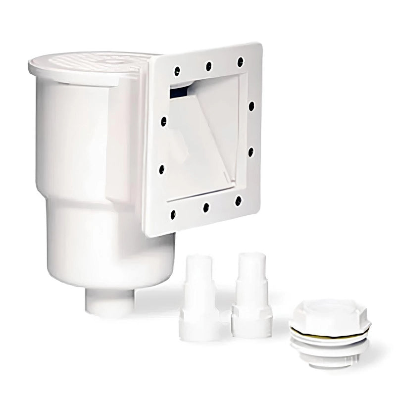 Skimmer a parete standard completo di bocchetta, compatibile con piscine STEEL e OSMOSE