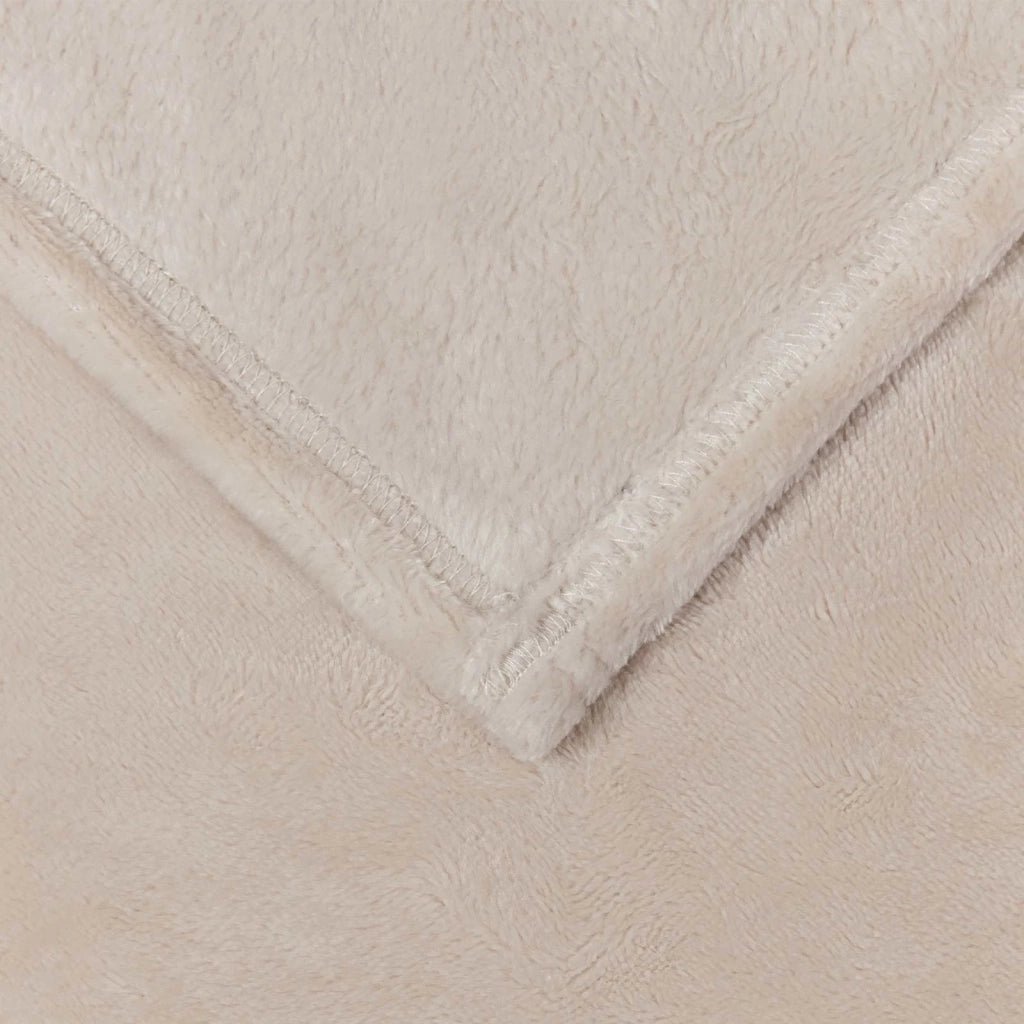 Coperta Beige 150 x 200 cm Panno 42016758