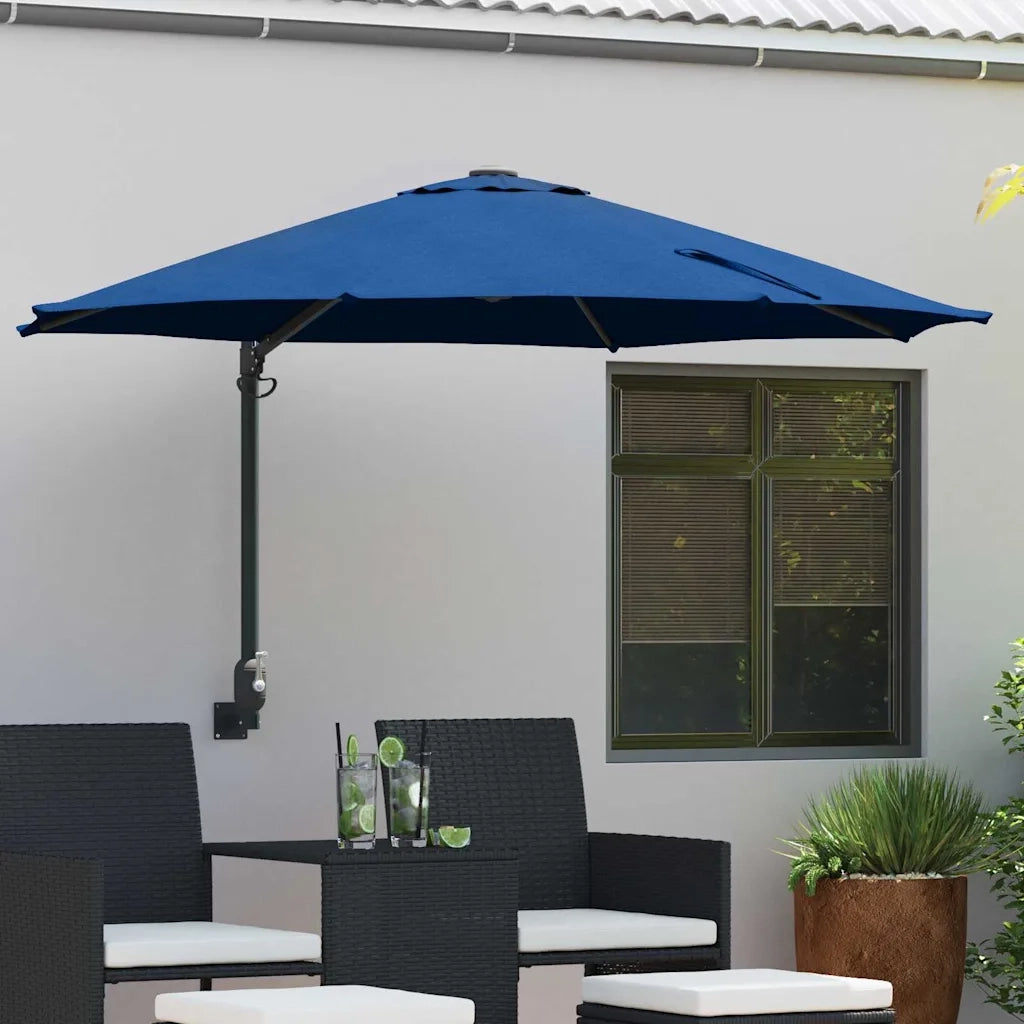 Ombrello | Parasol da giardino Azzurro 248 x 248 x 148 cm