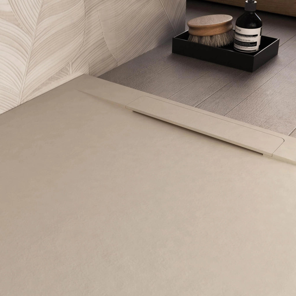 Piatto Doccia in Pietra 70x120 cm Bonussi Ardesia Calcutta Crema