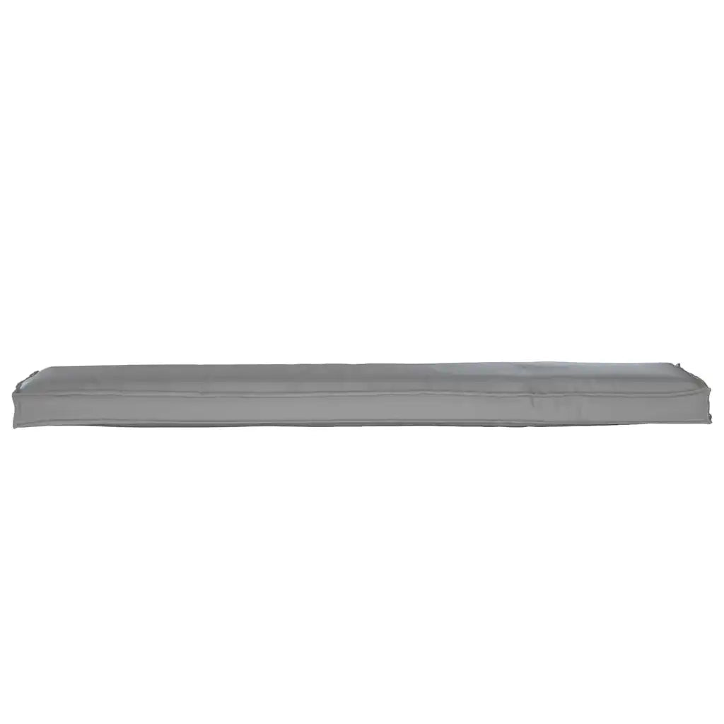 Cuscino per pallet Grigio 180 x 40 x 8 cm Tessuto Oxford 42001669