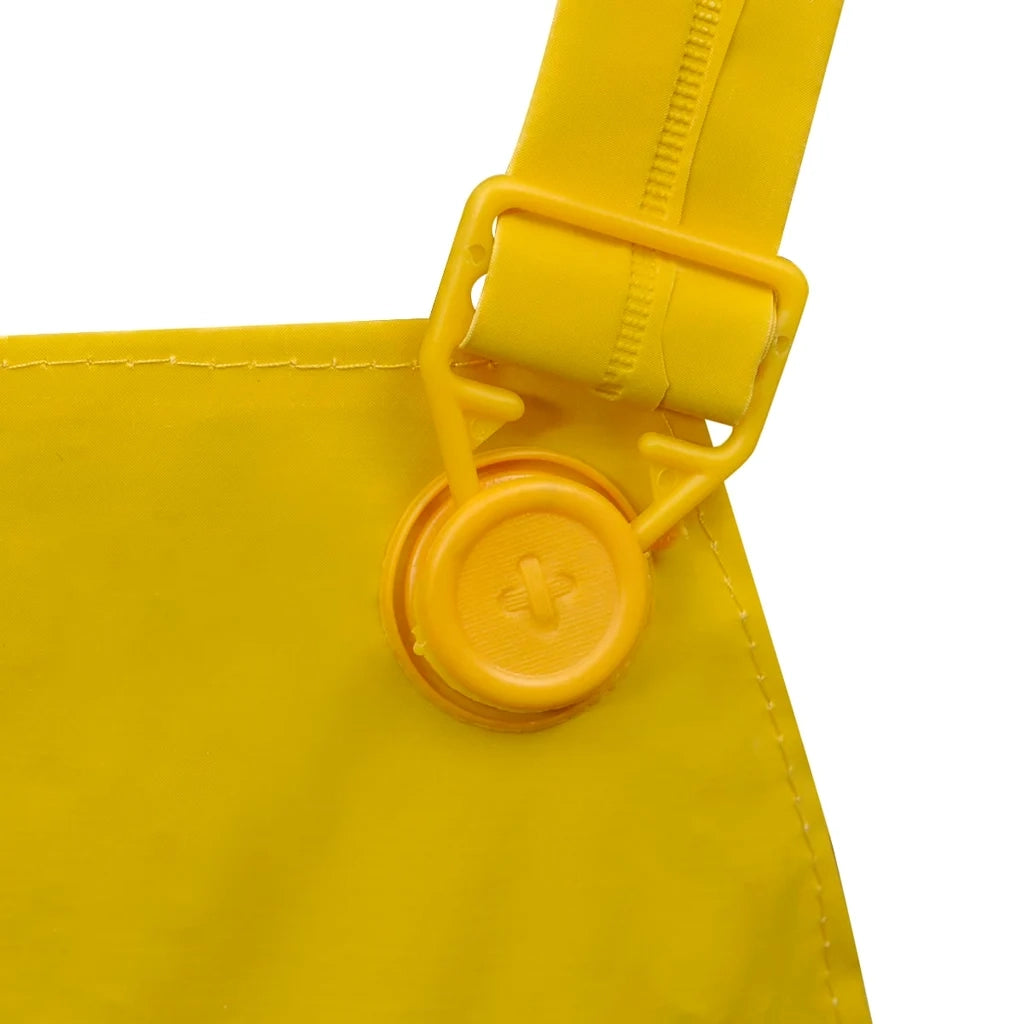 Impermeabile Verde resistente a 2 pezzi con cappuccio Giallo XL 130778