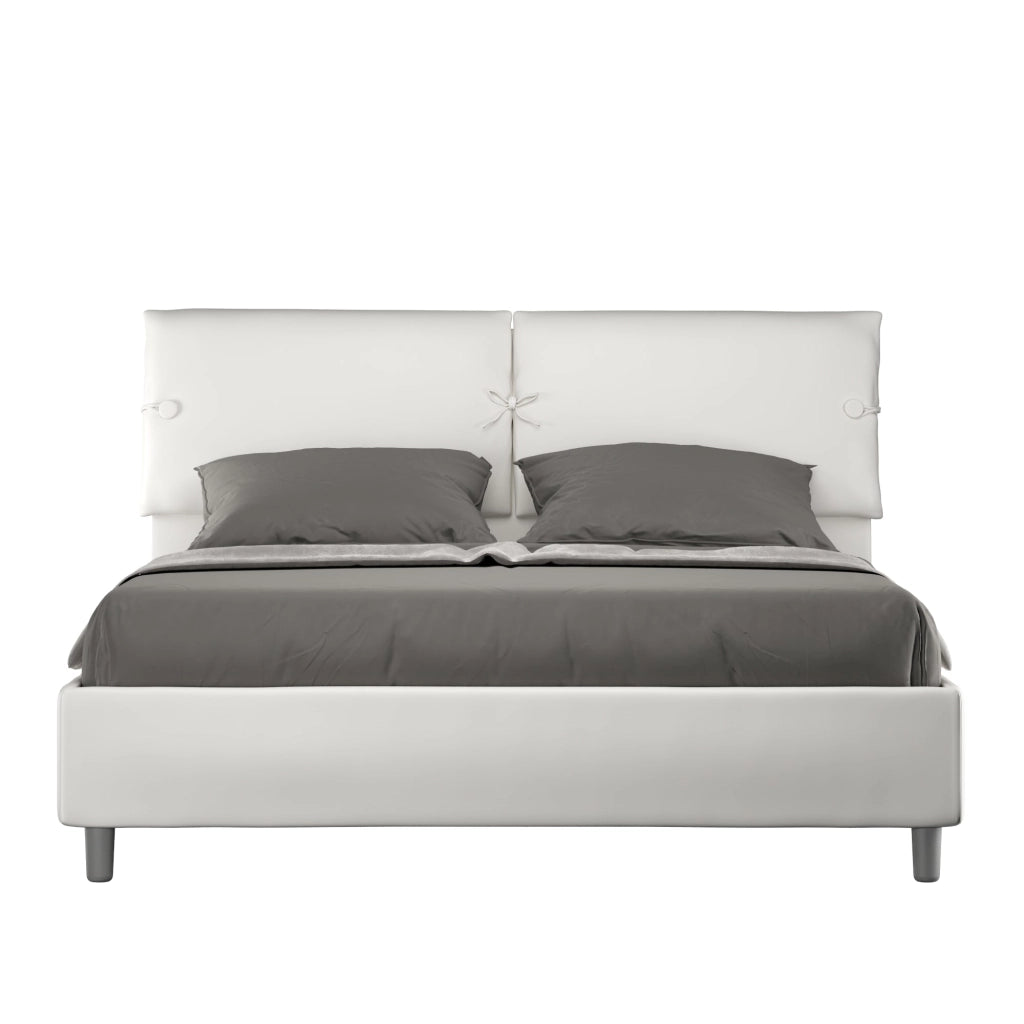 Letto Matrimoniale 160x190 cm Senza Rete Sleeper Bianco