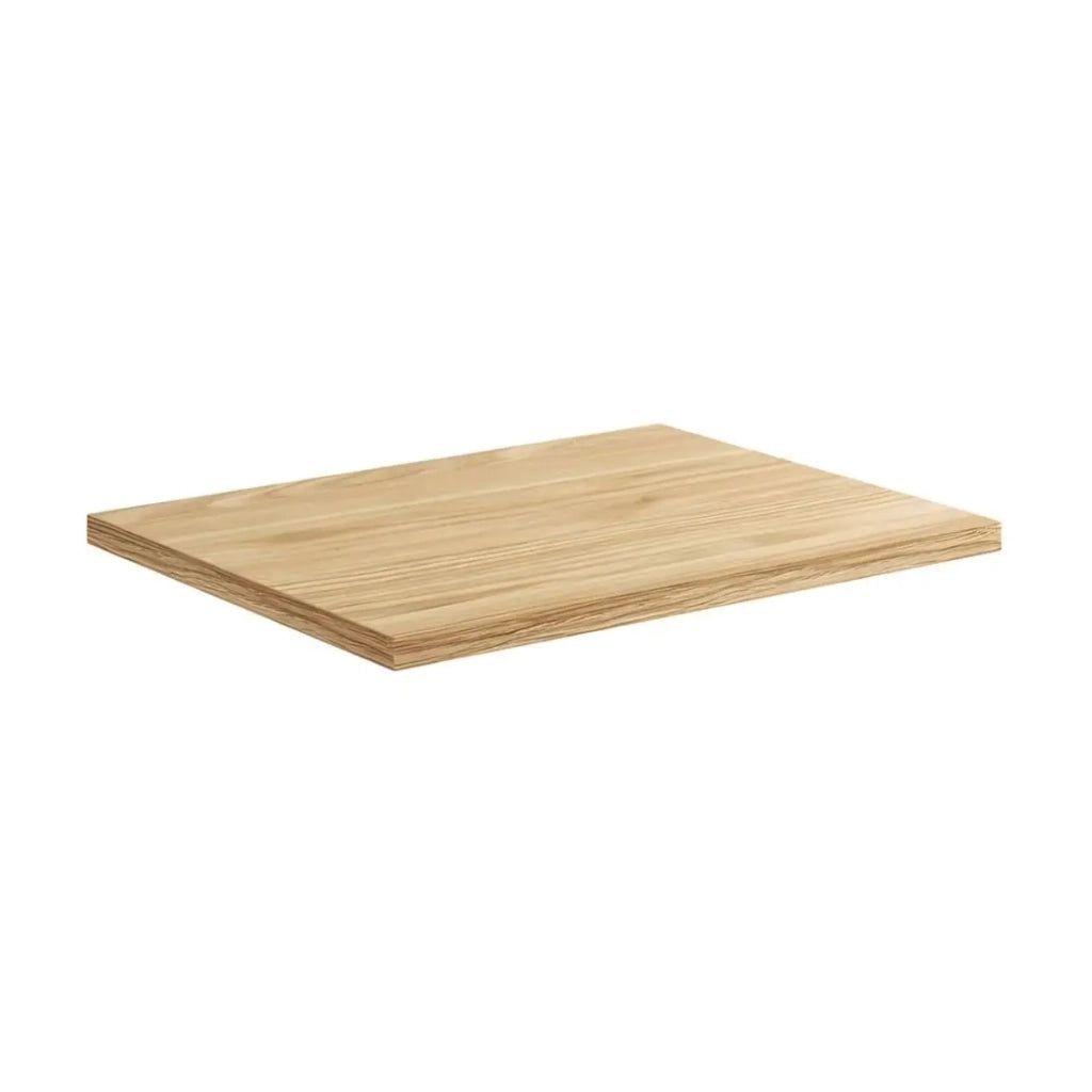 Piano lavabo YOKA – Finitura rovere chiaro, 80 cm