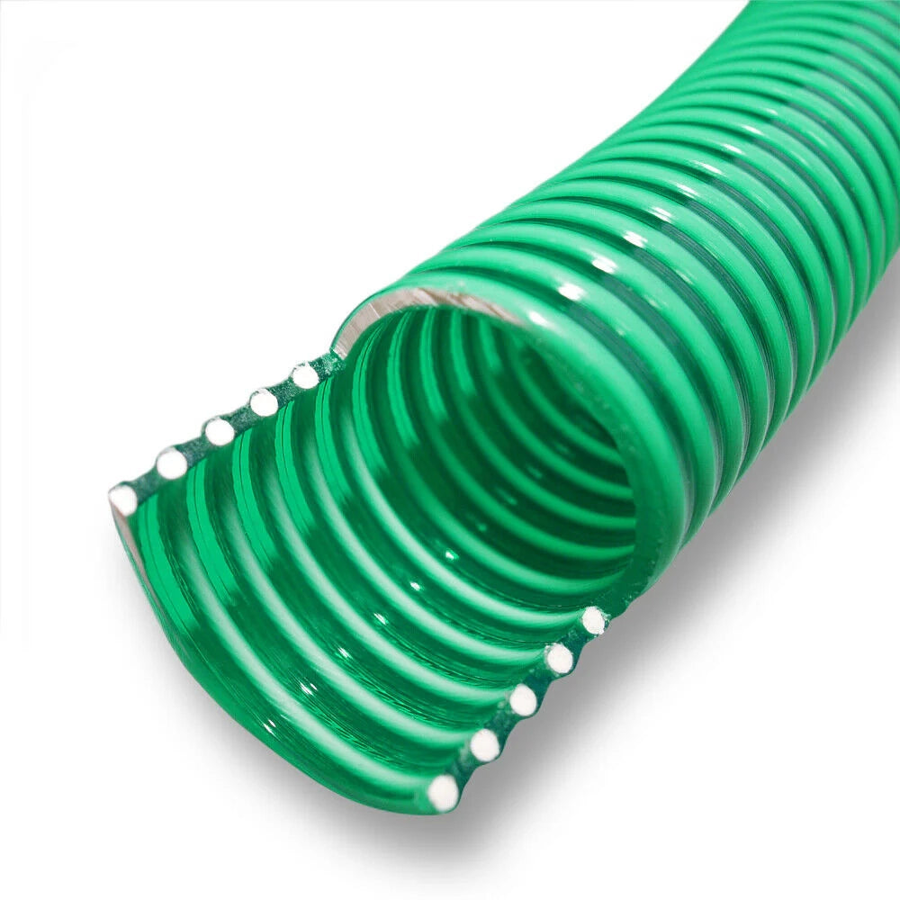 Tubo flessibile corrugato e rinforzato per laghetto da 25 m diametro 50 mm (2") per pesci koi verdi 16_0001580