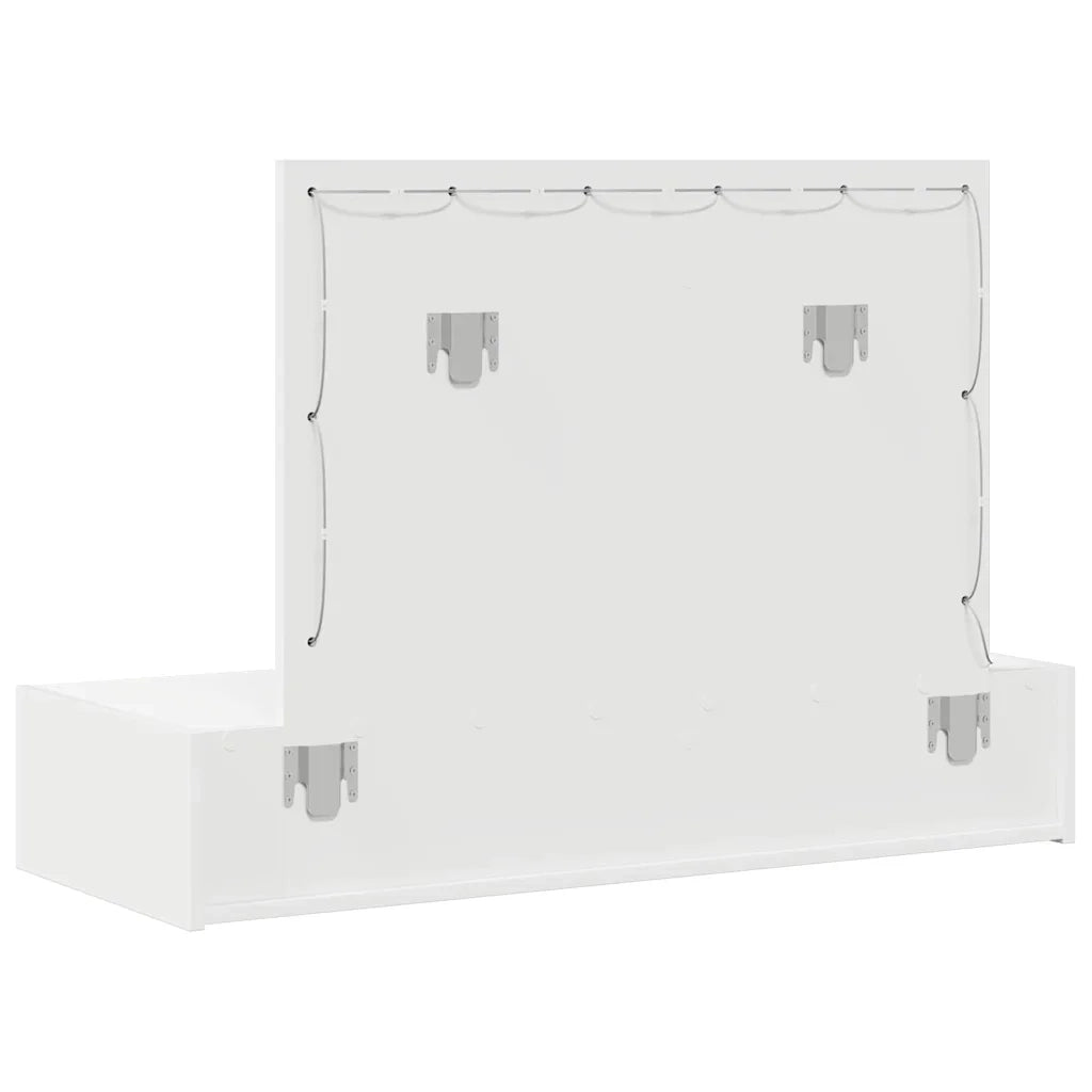 Toeletta | Tavolo da Trucco Bianco 100 x 40 x 70 cm Legno multistrato
