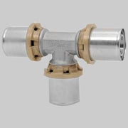 RACCORDO A TEE DOPPIO A PRESSARE  32 x 32 x 32     ICMA