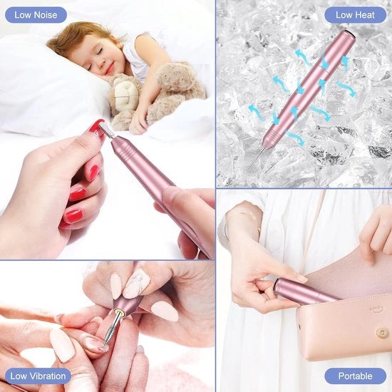 Pedicure e Studio delle Unghie e Trattamento Personale DIY - Rosa