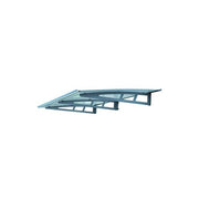 Pensilina Alluminio Blinky cm. 95X190