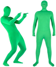 Costume unisex per il corpo intero - Leggero - Senza pieghe - Comodo - Adatto per la fotografia - Chiusura a cerniera - Costume per chiave croma