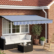 Cornice per Tenda Manuale con LED 2,5 x 2 m 3420724