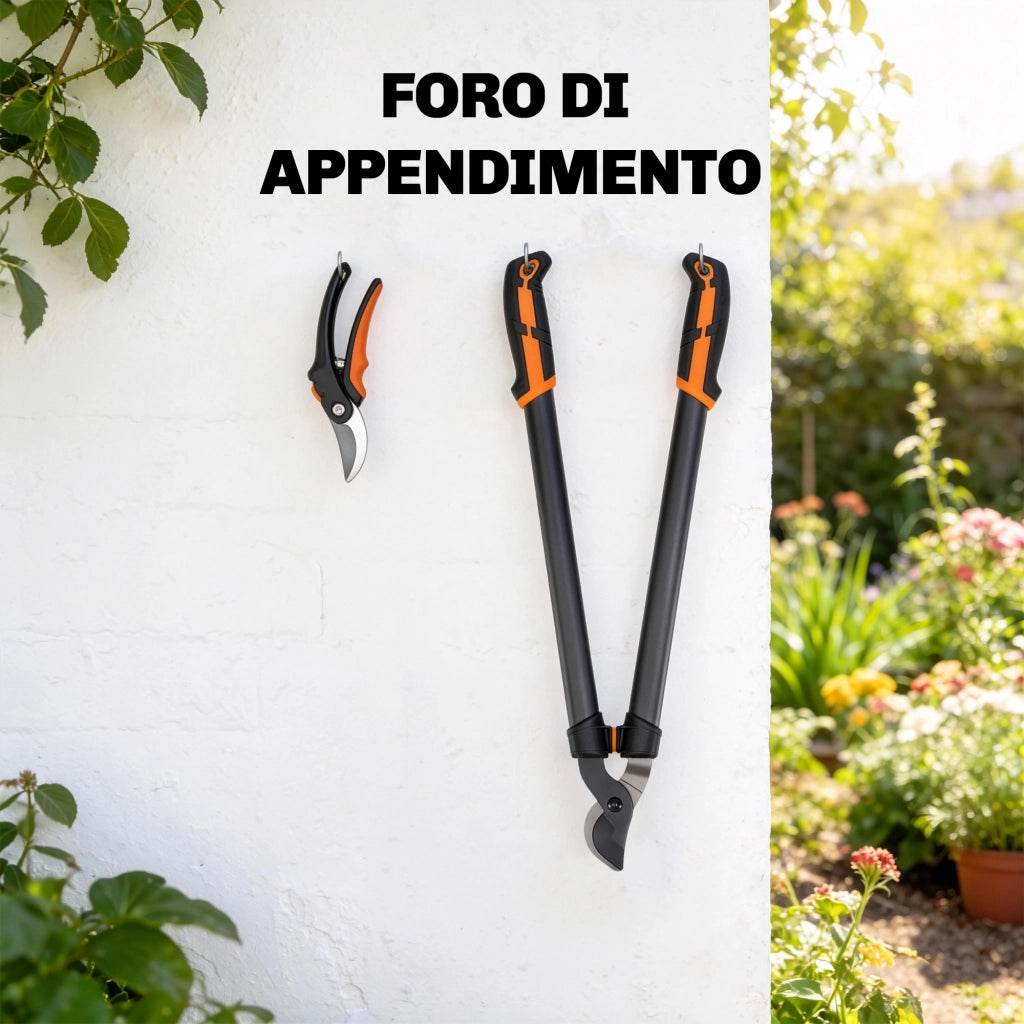 Set da Giardinaggio 2 Pezzi ¨C Minimal ¨C Troncarami e Cesoie