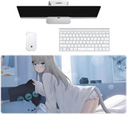Muismat per Giocatori da Ufficio con Antiscivolo - XXL - 900 x 400 mm - Anime