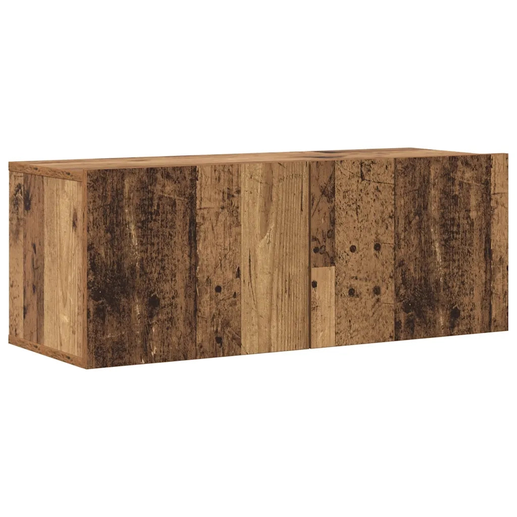 Mobili TV a Parete 6 pz | Armadietto TV | Mobile Porta TV Legno Vecchio Legno Multistrato