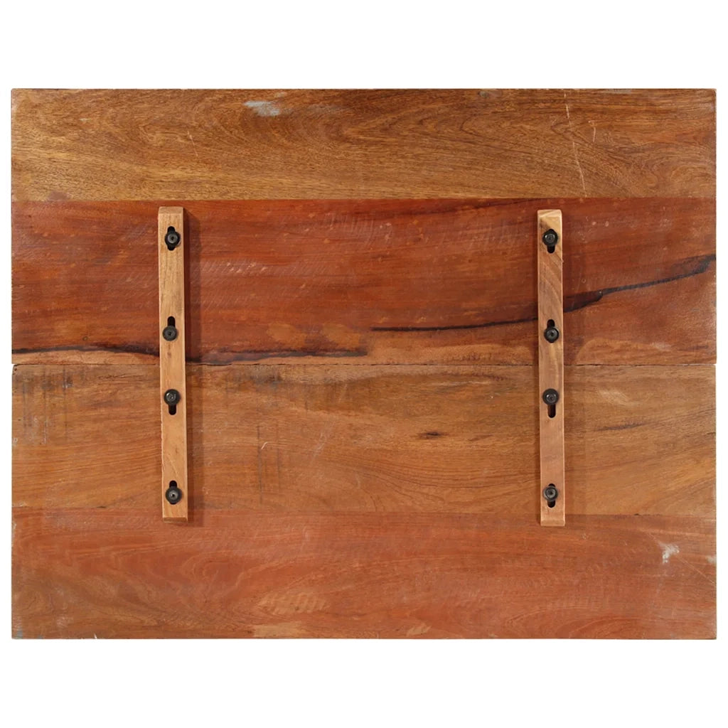 Piano Tavolo | Superficie Tavolo | Piano Scrivania Rettangolare 70x90 cm 25-27 mm Legno di Recupero