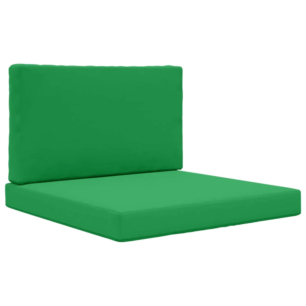 Cuscino per divano da esterno 2 pz | Cuscini per sedie Verde Poliestere