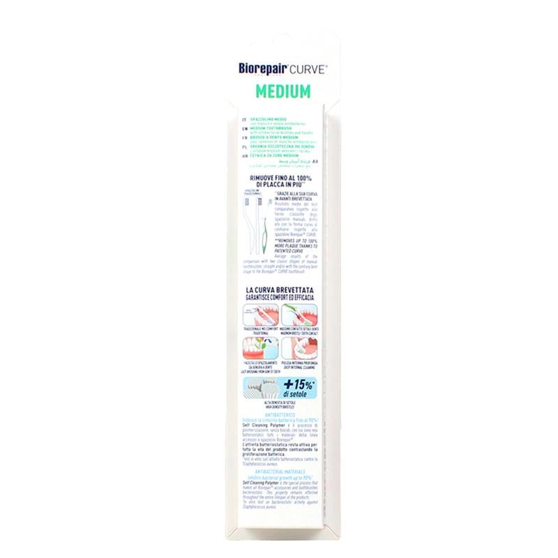 BIOREPAIR SPAZZOLINO ANTIBATTERICO MEDIUM TOTAL PROTECTION