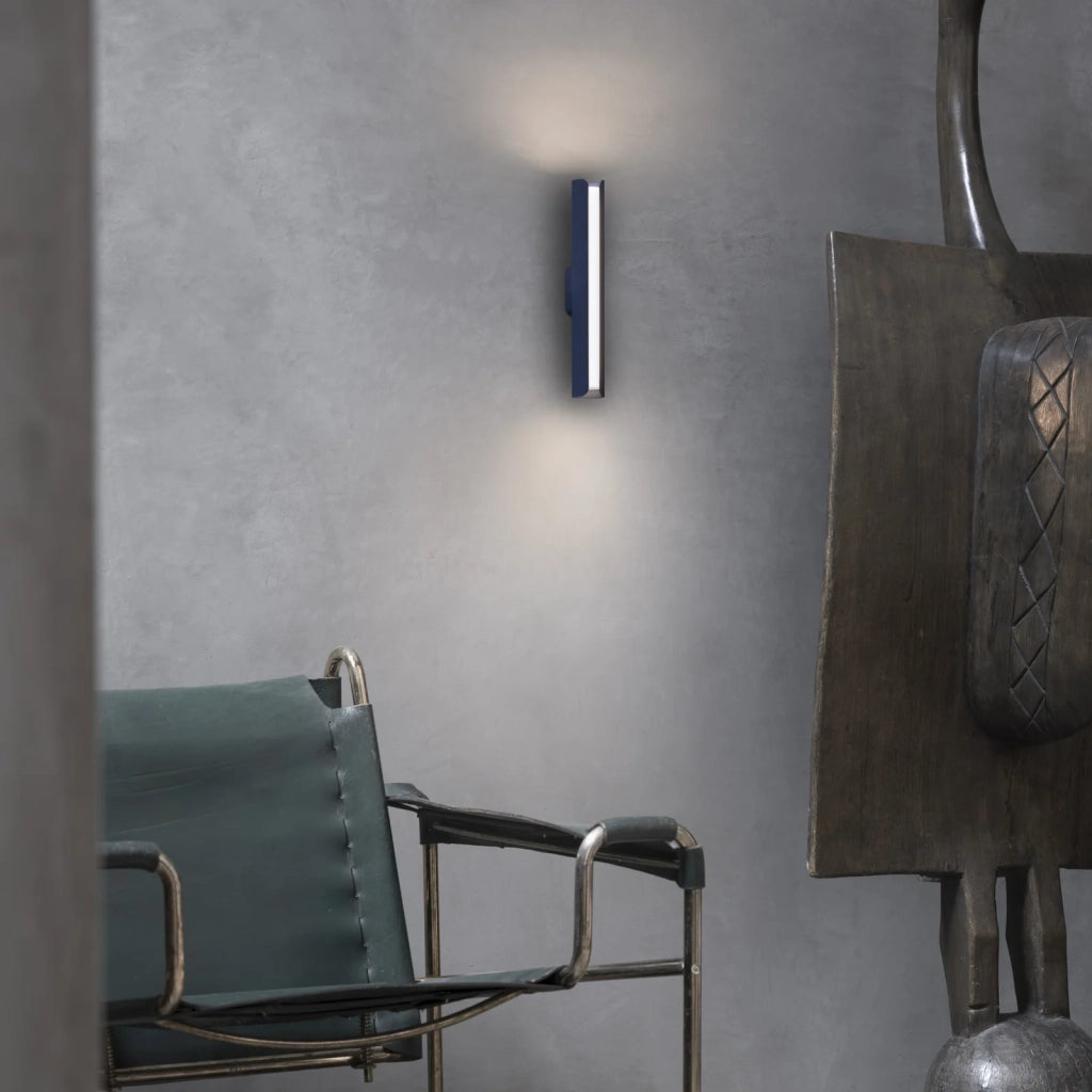 Applique Dorica 1 Luce Led Blu