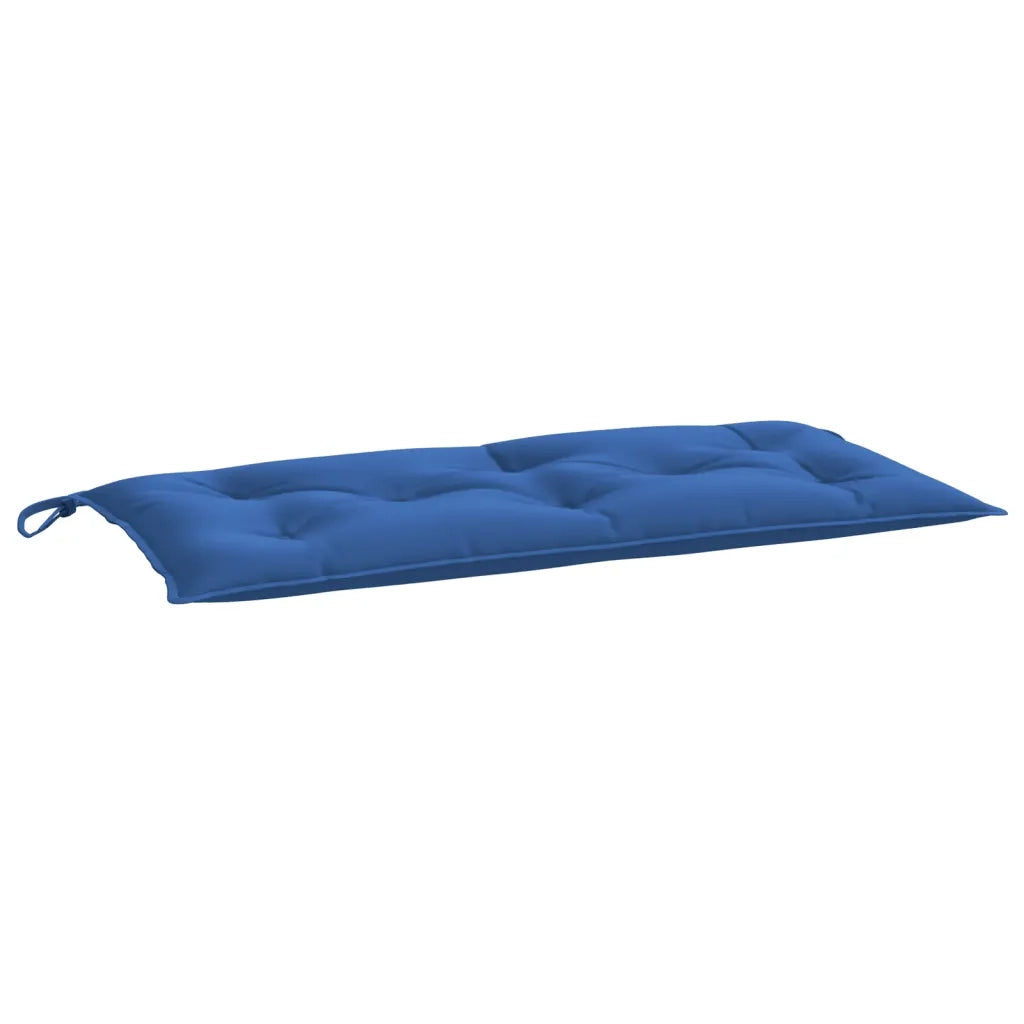 Cuscino per Panca-Cuscini per panchina Blu 100x50x7 cm in Tessuto Oxford