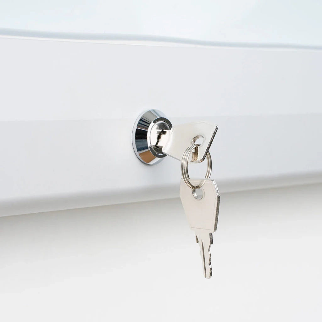 Bacheca per Esterno Certificata IP56 con serratura Grigio RAL 7016 - 21 x A4