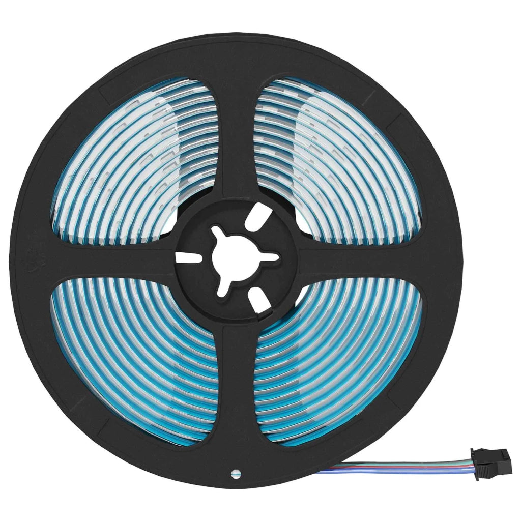 Striscia LED 12 pcs Nero e trasparente 5500 mm Rame e plastica 3429133