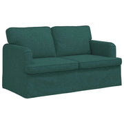 Divano | Divano da soggiorno | Sofa Verde Scuro 144 x 80 x 85 cm Tessuto
