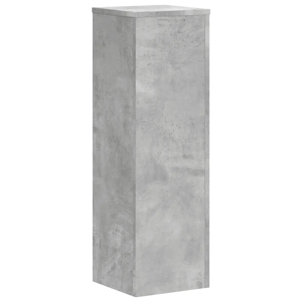 Supporti per piante | Sostegno per piante 2 pz Grigio 25x25x80 cm Legno Multistrato
